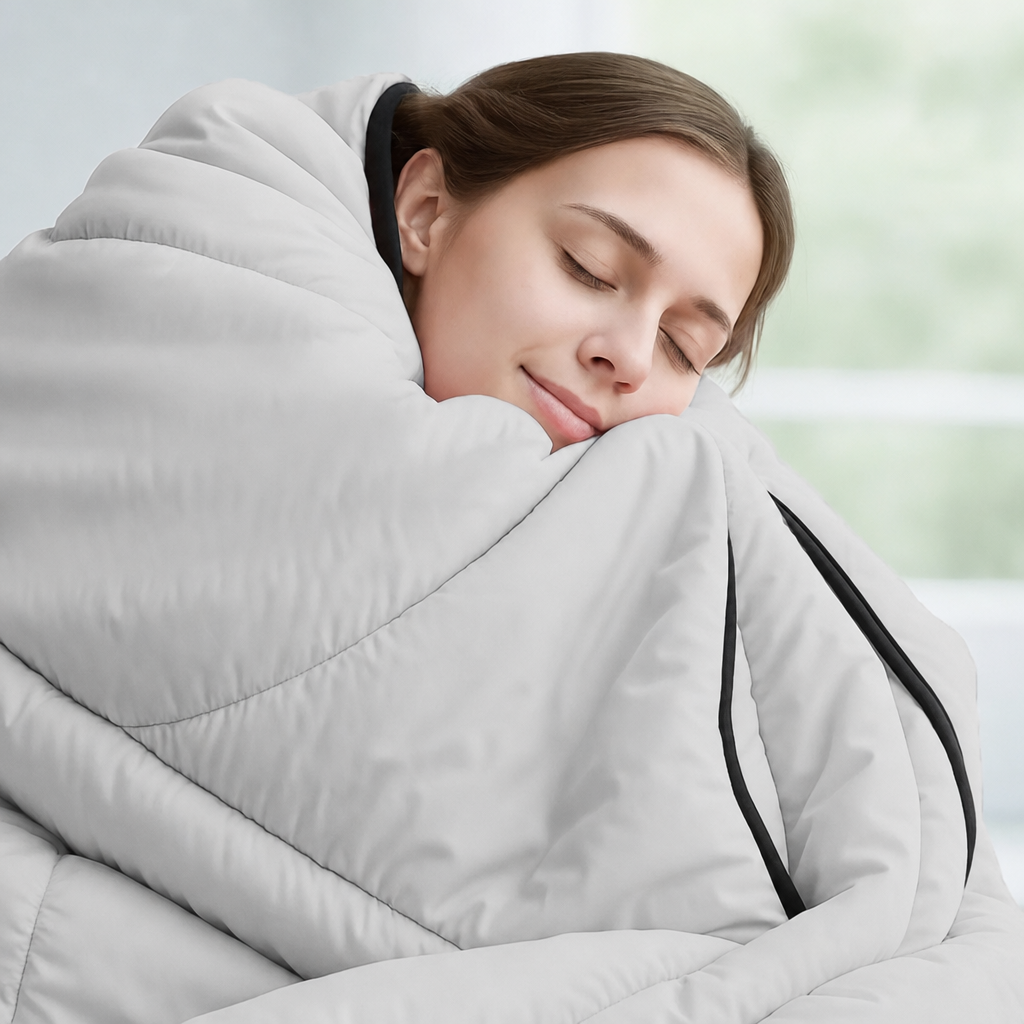 Cellvue cooling moisture-wicking blanket, breathable fabric for hot sleepers