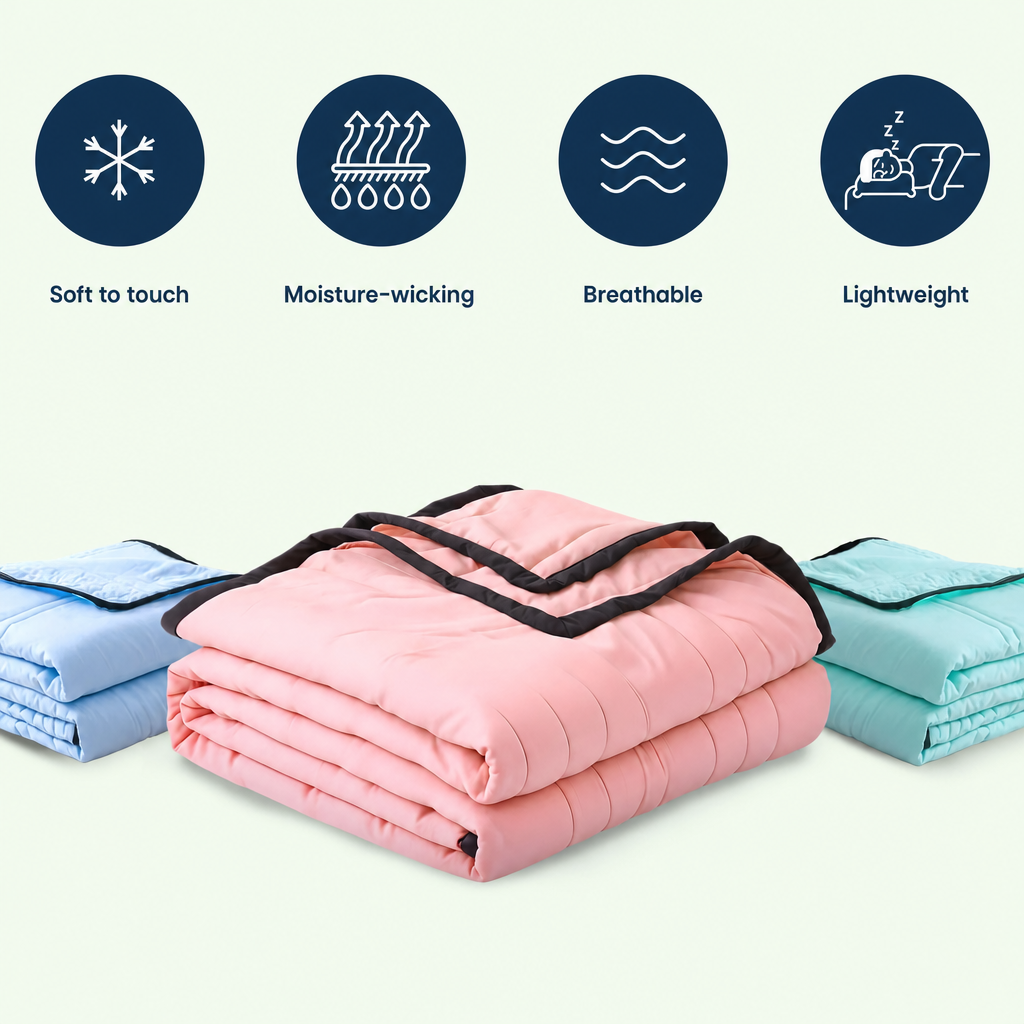 Cellvue cooling blanket for hot sleepers