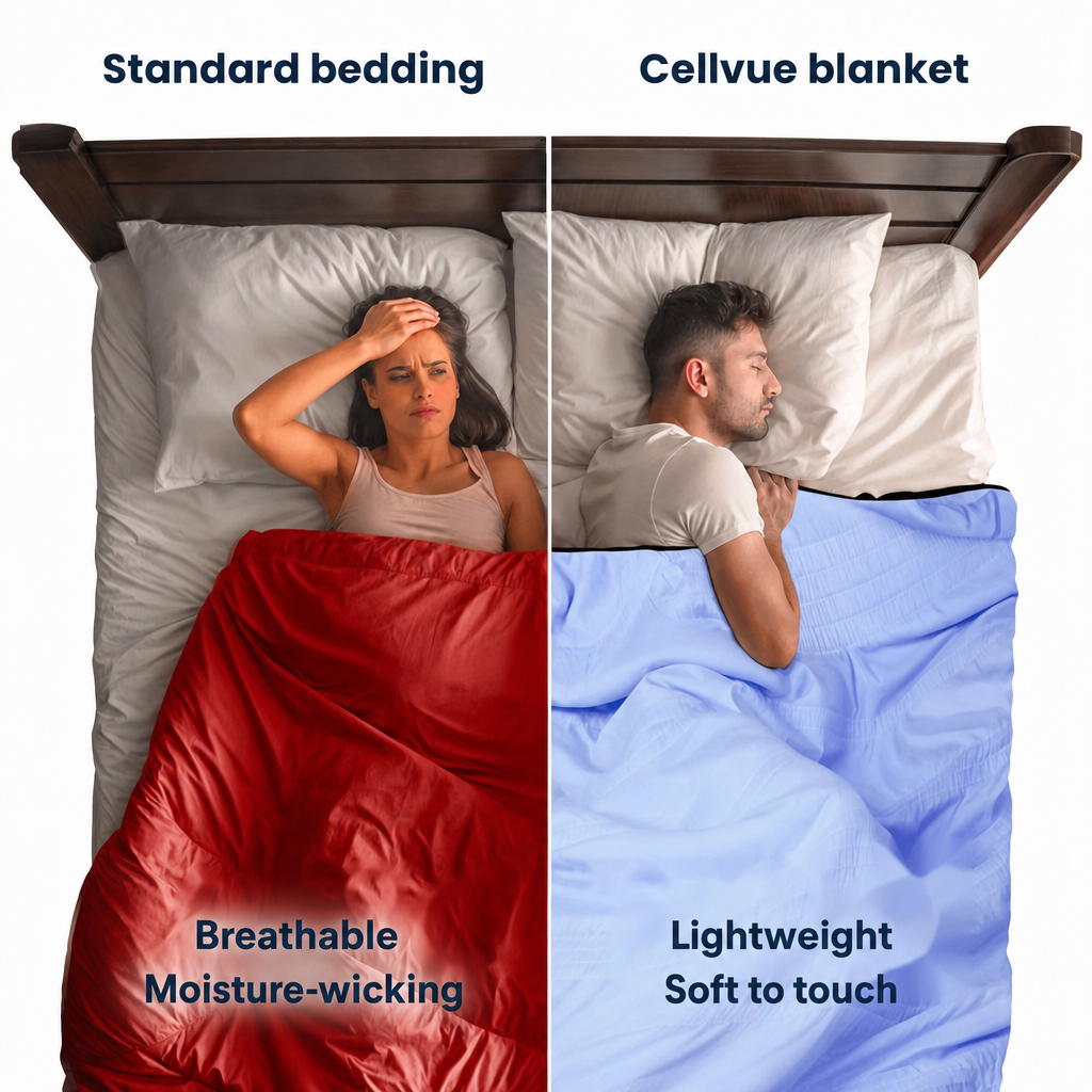 Cellvue cooling moisture-wicking blanket product details